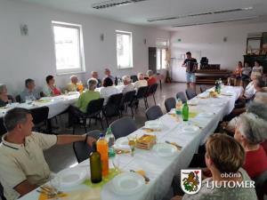 Srečanje starejših krajanov KS Šalinci, Krištanci, Grlava 8